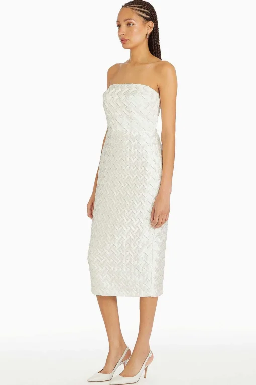 Cheap Arely Midi In Pleat Women Midi Dresses