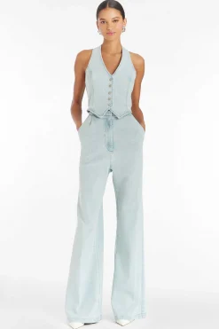 Clearance Ethan Denim Jumpsuit Women Jumpsuits