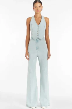 Clearance Ethan Denim Jumpsuit Women Jumpsuits