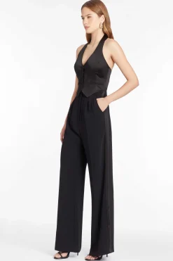 New Isadore Jumpsuit With Satin Women Jumpsuits