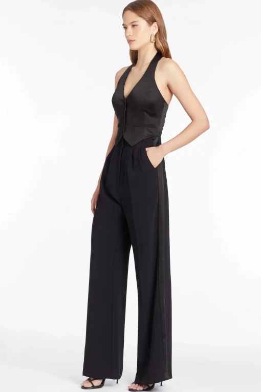 New Isadore Jumpsuit With Satin Women Jumpsuits