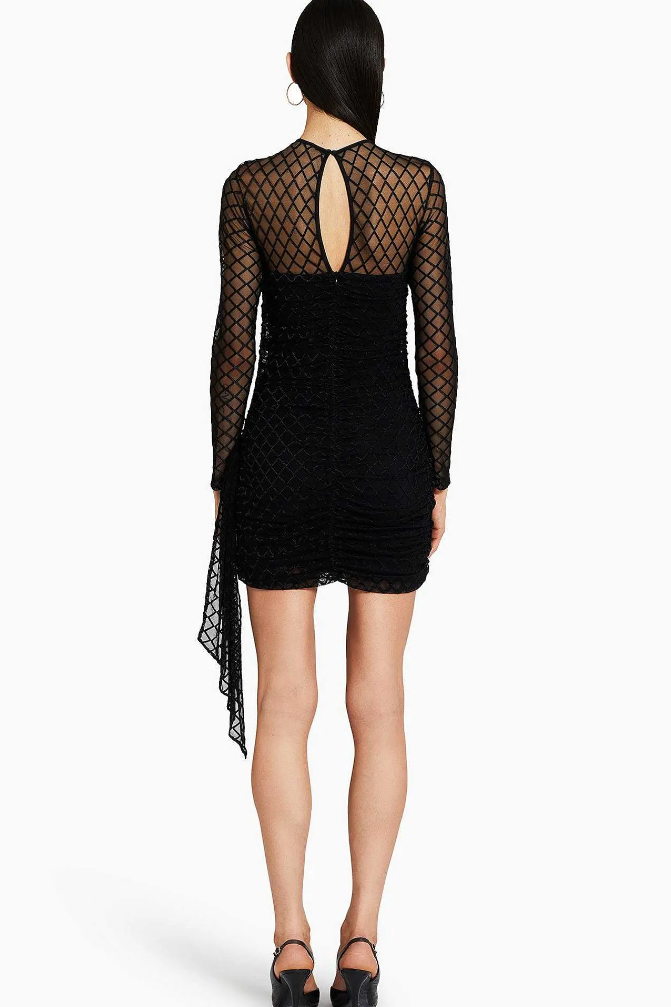 Discount Jasmine Dress In Mesh Women Mini Dresses