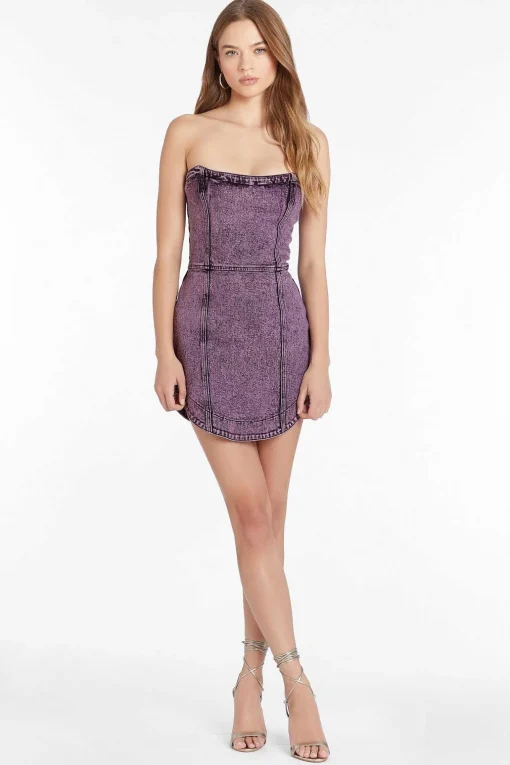 Sale Joss Denim Dress Women Mini Dresses