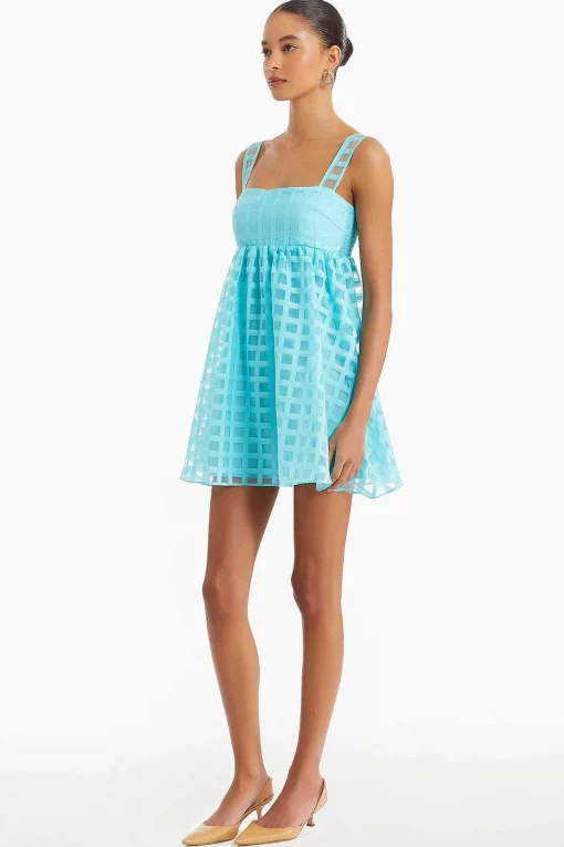 Store Russo Dress In Gingham Women Mini Dresses