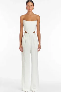 Cheap Sabine Crop Top Women Sets