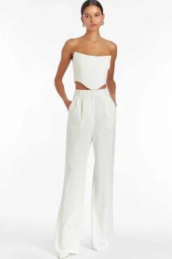 Cheap Sabine Crop Top Women Sets