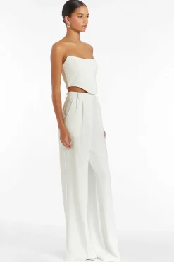 Cheap Sabine Crop Top Women Sets