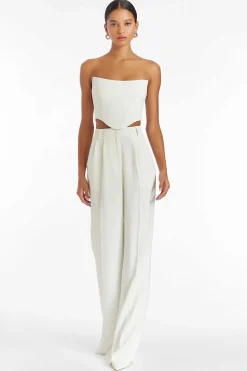 Cheap Sabine Crop Top Women Sets