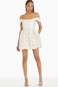 Clearance Valentina Dress In Jacquard Women Mini Dresses