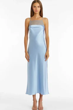 Outlet Veronica Silk Dress Women Maxis & Gowns